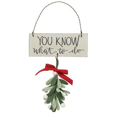 You Know What to Do Ornament - The Fox Decor